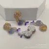 Accesorios de Resina Brillantes de Cristal de Dibujos Animados Sirena Delfín Concha Accesorios DIY para Niños Accesorios para el Cabello Material para Fundas de Teléfono Móvil