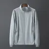 Roupa de Proteção Solar de Seda Gelada Masculina de Alta Qualidade L-8XL Verão Masculino Fina Respirável Estilo Coreano Tamanho Grande Masculino Suporta Impressão