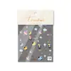 Tomoni Pegatinas para Uñas Anaglifo Celebridad de Internet Caliente Ins Papelería Japonesa Lindas Pegatinas para Uñas Pegatinas Serie Smiley