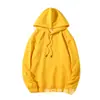 Sudadera con capucha pequeña de felpa de 260 g para primavera y otoño, holgada y pesada para hombre, chaqueta sudadera de color puro para hombre