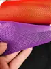 Tejido de Malla con Rejilla de PVC de 12 Pines para Bolsas, Bolsos, Bolsas de Malla para Frutas y Verduras, Tejido de Malla Cuadrada de Tricot para Cochecitos de Bebé