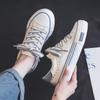 Zapatos de Lona con Espiga de Trigo para Mujer 2024 Nuevos Zapatos Joker de Verano Diseño con Sentido para Mujer Zapatos Blancos de Nicho Zapatos con Suela Negra