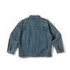 Jaqueta Jeans Masculina Beijie Marca Americana de Moda 2024 Outono Nova Lavagem Vintage Jaqueta Masculina de Colarinho Pequeno ins