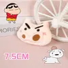 Muñeca de Peluche Blanca de Dibujos Animados Pequeña Colgante de Peluche Colgante para Bolso Ropa Broche Llavero DIY