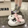 Nuevos Zapatos Croc de Verano 2024 para Mujer para Interiores, Hogar, Playa y Exteriores, Sandalias Cerradas de Plataforma que Aumentan la Altura para Hombres