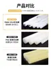 Haste de nylon branca, haste de nylon pura, PA66 1010, material 100% nylon de grau A, material autêntico de haste de nylon maciço para usinagem