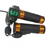 Pantalla verde cerradura de doble sección manija de coche eléctrico accesorios para coche eléctrico manija de control de velocidad manija del acelerador