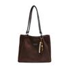 Bolsa Tote Grande de Estilo Coreano para Mujer Nueva Estampado de Leopardo Popular Bolso de Hombro Moda Retro Bolso de Axila para Viajes Transfronterizo