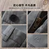 Estación Europea Verano Delgado Algodón Lyocell Dosificación Elástico Suave Transpirable Hombres Gris Negocio Rectos Casuales Pantalones