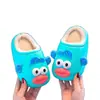 Pantuflas de Algodón para Niños Peces Feos Invierno 2024 Nuevas para Hombre y Mujer Bebé Hogar Interior Impermeables Antideslizantes Rellenas de Abrigador Espesor