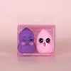 Huevo de Belleza Húmedo y Seco borla de calabaza borla de gota de agua huevo de maquillaje al por mayor huevo de maquillaje borla de esponja cortada en ángulo