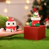 Adornos Navideños Creativos, Nuevos Bloques de Construcción de Partículas Pequeñas Navideñas de Celebridad de Internet, Pequeños Regalos para Niños y Niñas, Compatibles con Construcción de Rompecabezas