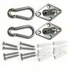 Fivela de porta de aço inoxidável Rede Rede Balanço Saco de areia Pendurado Hardware Pendurado Cesta Rattan Cadeira Acessórios Hammock Hardware