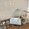 Bolso de Hombro Nuevo Patrón de Diamantes Oso Colgante para Mujer Primavera 2026, Bolso de Hombro Versátil de Moda, Bolso de Mano de Lujo Ligero para Viajes
