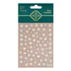 Redanco5D Repujado Popular Pegatinas para Uñas Serie Copo de Nieve Navideño Calcomanías Tridimensionales para Uñas Dr1319
