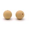 Cuentas Redondas de Silicona Transfronterizas 15 mm Redondas Grado Alimenticio Cuentas de Silicona para Bebé Accesorios para Cadena de Chupete Infantil Ahora