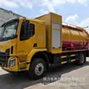 Camión de Limpieza y Succión de Aguas Residuales de un Eje de 15 Metros Cúbicos Dongfeng Liujia, Camión de Succión de Excrementos de 15 Metros Cúbicos, Camión de Lodos, Camión para Dragado de Tuberías, en Stock para Entrega Inmediata