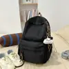 Mochila Versátil de Color Sólido Estilo Bosque Ins Campus Gran Capacidad para Cartas Viajes Diarios para Estudiantes de Secundaria