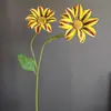 Crisântemo Artificial de Haste Única, Girassol, Margarida - Fornecimento Transfronteiriço para Decoração de Casa, Quartos Modelo, Exposição de Natal e Decoração de Paisagem