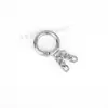Venta Directa de Fábrica Broche de Langosta Juego de Tres Piezas Anillo de Resorte para Llave Accesorios Creativos para Llavero Anillo Abierto