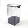 Caja de Almacenamiento de Granos para Cocina Alimentaria, Frascos Sellados de Plástico para Almacenamiento de Bocadillos y Artículos Secos a Prueba de Humedad, Almacenamiento de Escritorio