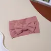 Comercio Exterior Transfronterizo Más Vendido Diadema Ancha de Nailon Suave y Transpirable para Bebé Accesorios para el Cabello Elásticos con Lazo para Niños Europeos y Americanos Venta al Por Mayor