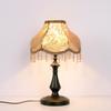 Lámpara de pie para sala de estar de estilo europeo, lujo ligero retro, junto al sofá, decoración de diseño americano francés, lámpara de mesa de noche para dormitorio