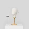 Cabeça de manequim para display de chapéu, suporte de mesa, acessórios, acessórios para cabeça de boneca, adereços de vitrine, modelo, chapéu, cabide de roupas femininas, enfeites