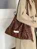 Bolso Retro Simple Estampado de Leopardo para Mujer 2026 Nueva Moda Popular Bolso de Hombro Casual Gran Capacidad Bolso Tote para el Trabajo