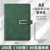 Cuaderno de cuero suave personalizable, se puede imprimir logo, grabar texto, cubierta y páginas interiores de agenda de negocios A5, hecho a medida a partir de imagen proporcionada