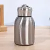 Caneca Térmica de Aço Inoxidável 316 de Alto Valor Estético, Portátil para Uso Externo, Estilo Moderno com Alça, Design Pequeno e Arredondado, Vácuo de Camada Dupla