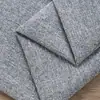 Tela de poliéster 100% color liso imitación lino para tapicería de sofás de casas de huéspedes, cojines de ventanales y tela decorativa resistente al desgaste