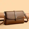 Bolsa Quadrada Pequena de Ombro Transversal Moda Transfronteiriça Simples Feminina 2024 Nova Tendência Estilo Coreano Nicho de Alta Qualidade
