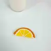 Muñeca de Lana Tejida a Crochet Nueva Hecha a Mano Serie de Frutas Colgante Tejido de Lana Llavero Colgante Adornos Producto Terminado
