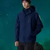 Ropa de Montañismo Impermeable y Cortavientos para Exteriores, Mismo Estilo para Hombres y Mujeres 2026, Chaqueta con Forro de Forro Polar para Viaje