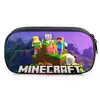 Dropshipping Minecraft Legends Compartimento para Estudiante Estuche Caja de Papelería Minecraft Caja de Bolsa de Cosméticos
