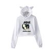 Sudadera con capucha periférica de dibujos animados NANA NANA NANA Ozaki, suéter sexy con orejas de gato para mujer de otoño
