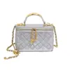 Bolso de Mano con Bordado Pesado Lingge de Fábrica Original 2026 Nuevo Bolso de Mujer Versátil Bolso de Mano Bolso Cruzado con Cadena