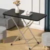 Mesa pequeña rectangular mesa de comedor plegable apartamento de alquiler mesa de comedor de alquiler habitación mesa de comedor portátil puesto simple exterior dormitorio