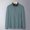 Polo de manga larga de alta gama ropa de trabajo solapa personalizada ropa de trabajo camiseta camisa cultural de empresa ropa de trabajo logotipo personalizado estampado