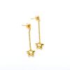 Pendientes de titanio con borlas largas y estrellas de personalidad ins europea y americana para mujer, nicho, alta gama, pendientes Joker, pendientes al por mayor