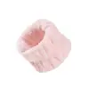 Anel de Cabelo Feminino Nova Moda Transfronteiriço Faixa de Cabelo para Maquiagem Caseira Pulseira de Pelúcia Sólida Colorida para Lavar o Pulso