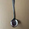 Nova Colher Redonda Capivara de Fundo Plano, Colher de Aço Inoxidável para Uso Doméstico, Alto Valor Estético, Colher de Jantar Estilo Ocidental, Colher de Comer, Colher de Sopa