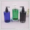 Frasco com bomba de 250ml, frasco com bico de bico de pato, frasco de gel de banho, frasco de loção branco, frasco com bomba de clique preta de 250ML, frasco de shampoo