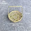 Cesta Creativa de Bambú Tejido para Frutas Cesta de Frutas Cesta Pequeña de Bambú Productos de Bambú Exhibidor Cesta para Snacks Cesta de Almacenamiento de Frutas y Postres para Sala de Estar