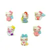 Nuevo y brillante gatito lindo figura pegamento de crema funda de teléfono, accesorio para el cabello, parche decorativo, material para accesorio de resina fabricante