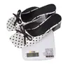 Sandalias de tacón alto con plataforma de comercio exterior transfronterizo para mujer, nuevo estilo verano 2026, sandalias de una tira decoradas con lazo de lunares para mujer