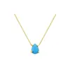 Colar de Diamante Colorido Cruzado de Henna para Mulheres, Estilo Europeu e Americano, Luxo Leve, Moderno, Versátil, Corrente de Clavícula com Zircônia Colorida, em Estoque
