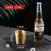 Tazas Personalizadas de Acero Inoxidable 304 para Uso Comercial, Vasos de Cerveza para Bares, Tazas de Café para Restaurantes, Vasos de Agua con Doble Pared Arenados Anti-quemaduras