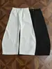 Calças cargo largas masculinas de verão leves, corte reto, casuais e estilosas, versáteis, estilo coreano, calças com toque de alta qualidade para adolescentes